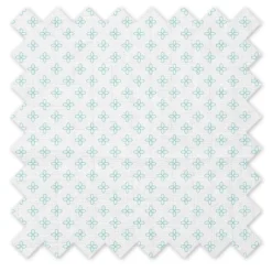 Bacati - Petals Aqua Muslin 3 Pc Toddler Bed Sheet Set 100 Percent Cotton -Roommates Nursery Outlet Store GUEST 3f13828d 99f1 4f76 a338 5722730fdcb3