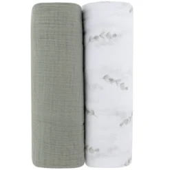 Ely's & Co. Cotton Muslin Swaddle Blanket 2 Pack 27 Ely's & Co. Cotton Muslin Swaddle Blanket 2 Pack -Roommates Nursery Outlet Store GUEST 3f1b9865 f109 4ea9 82a2 22f21d5cfef7