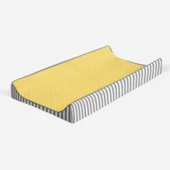 Bacati - Dots/Pin Stripes Yellow Pin Dots Changing Pad Cover -Roommates Nursery Outlet Store GUEST 3fdc29dd 0835 4ddf b1af 14cdb33eabfd