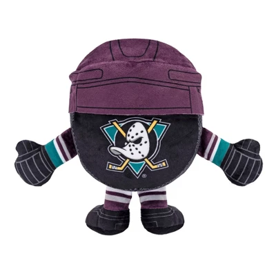Bleacher Creatures Anaheim Ducks Mighty Ducks Logo 8" Kuricha Hockey Puck Plush 1 Bleacher Creatures Anaheim Ducks Mighty Ducks Logo 8" Kuricha Hockey Puck Plush
