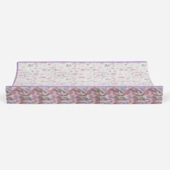 Bacati - Jungle Safari Lilac/Coral Muslin Quilted Changing Pad Cover -Roommates Nursery Outlet Store GUEST 462e975e a273 4530 bf7d 33b255158526