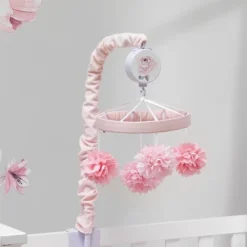 Lambs & Ivy Signature Botanical Baby Pink Floral Musical Baby Crib Mobile 7 Lambs & Ivy Signature Botanical Baby Pink Floral Musical Baby Crib Mobile -Roommates Nursery Outlet Store GUEST 483773d3 1320 45af 9bc0 ef7e2caae715