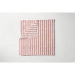 Bacati - Ikat Dots Stripes Coral Grey Muslin Girls 10 Pc Crib Set With Wall Hangings & Mobile -Roommates Nursery Outlet Store GUEST 4a1563c2 6d69 41c6 ab75 b7393aee5f0d