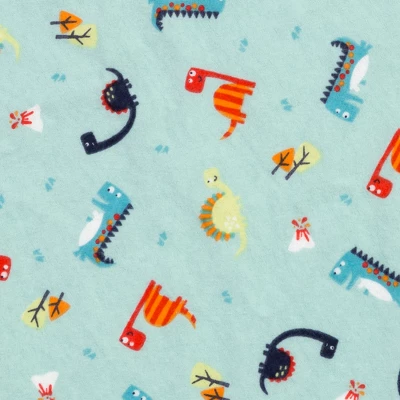 Trend Lab Deluxe Flannel Changing Pad Cover - Dinosaurs 1 Trend Lab Deluxe Flannel Changing Pad Cover - Dinosaurs