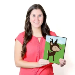 Big Dot Of Happiness Woodland Creatures - Gender Neutral Forest Animal Nursery Wall Art & Kids Room Decor - 7.5 X 10 Inches - Set Of 3 Prints -Roommates Nursery Outlet Store GUEST 51ddb7a2 81be 4e0e bfde b4287e02091f