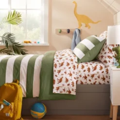 Dinosaur Cotton Kids' Sheet Set Watercolor Brown - Pillowfort™ 6 Dinosaur Cotton Kids' Sheet Set Watercolor Brown - Pillowfort™ -Roommates Nursery Outlet Store GUEST 55087fec a779 486a 9945 ee4bbde2aafc