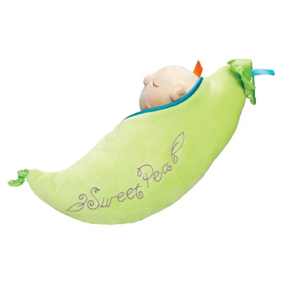 Manhattan Toy Snuggle Pod Sweet Pea First Baby Doll With Green Cozy Sleep Sack (205180) 3 Manhattan Toy Snuggle Pod Sweet Pea First Baby Doll With Green Cozy Sleep Sack (205180) - Image 3