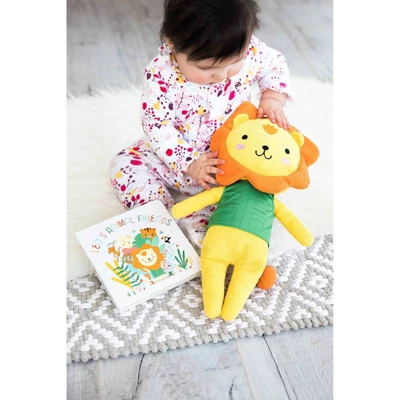 Pearhead Plush And Board Book Gift Set - Lion 4 Pearhead Plush And Board Book Gift Set - Lion - Image 4