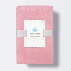 Polyester Rayon Fitted Crib Sheet - Solid Mauve - Cloud Island™ -Roommates Nursery Outlet Store GUEST 578337d4 9578 4720 af41 7199c3819cf4