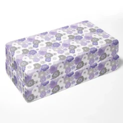 Bacati - Watercolor Floral Purple Gray 10 Pc Girls Crib Bedding Set With 2 Crib Fitted Sheets 11 Bacati - Watercolor Floral Purple Gray 10 Pc Girls Crib Bedding Set With 2 Crib Fitted Sheets -Roommates Nursery Outlet Store GUEST 5a069f48 9458 4b1d a6e9 3d9d8baaa6e4