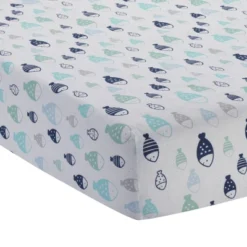 Lambs & Ivy Oceania 6-Piece Baby Crib Bedding Set - Blue Ocean, Nautical, Aquatic, Whale, Octopus Theme -Roommates Nursery Outlet Store GUEST 5a071ede 0066 4641 b885 025fb9777a80