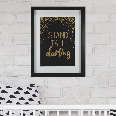 RoomMates Framed Wall Poster Prints Stand Tall - Gold 1 RoomMates Framed Wall Poster Prints Stand Tall - Gold