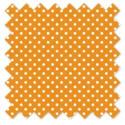 Bacati - Orange Pin Dots 100 Percent Cotton Universal Baby US Standard Crib Or Toddler Bed Fitted Sheet -Roommates Nursery Outlet Store GUEST 5e214f6a 394e 4c13 a6fa a331132919e9