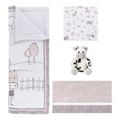 Sammy & Lou Crib Bedding Sets - Cottage Farm - 4pc
