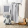 Seed Stitch Sweater Knit Baby Blanket - Gray - Cloud Island™