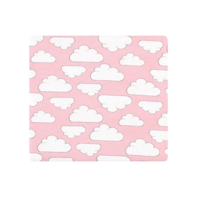 Hudson Baby Infant Girl Cotton Flannel Receiving Blankets, Girl New Elephant, One Size 5 Hudson Baby Infant Girl Cotton Flannel Receiving Blankets, Girl New Elephant, One Size - Image 5