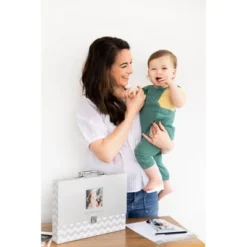 Pearhead Baby's File Keeper - Gray -Roommates Nursery Outlet Store GUEST 6347fb3b 1c57 46db a05c 5e9917dd47c8