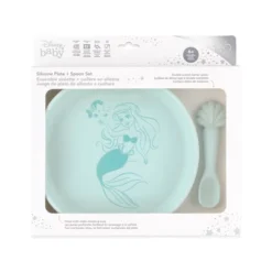 Bumkins 2pc Ariel Feeding Set - Aqua Green -Roommates Nursery Outlet Store GUEST 64046560 f155 4eb8 a760 e26f171117e8