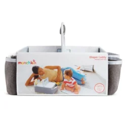 Munchkin Portable Diaper Caddy Organizer - Gray 8 Munchkin Portable Diaper Caddy Organizer - Gray -Roommates Nursery Outlet Store GUEST 680618d1 ba8e 4e46 bae7 bbe5be240bf0