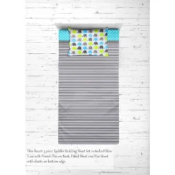 Bacati - Elephants Aqua Lime Gray 3 Pc Toddler Bed Sheet Set 8 Bacati - Elephants Aqua Lime Gray 3 Pc Toddler Bed Sheet Set -Roommates Nursery Outlet Store GUEST 6820dd37 6923 44b9 bb9a 159d70850e97