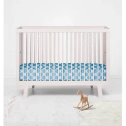Bacati - Ikat Blue Dots Muslin 100 Percent Cotton Universal Baby US Standard Crib Or Toddler Bed Fitted Sheet 6 Bacati - Ikat Blue Dots Muslin 100 Percent Cotton Universal Baby US Standard Crib Or Toddler Bed Fitted Sheet -Roommates Nursery Outlet Store GUEST 6922e9e9 2db2 4bc9 905a ebbad069390a