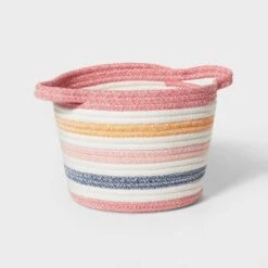 Striped Coiled Rope Kids' Storage Bin - Pillowfort™ -Roommates Nursery Outlet Store GUEST 69aa9ee9 051f 4555 86cb 500da444d1d4