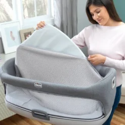 Chicco Close To You 3 In 1 Bedside Bassinet Heather Gray -Roommates Nursery Outlet Store GUEST 6a1d873b bb13 4e2d 9e57 74b7a92edda0