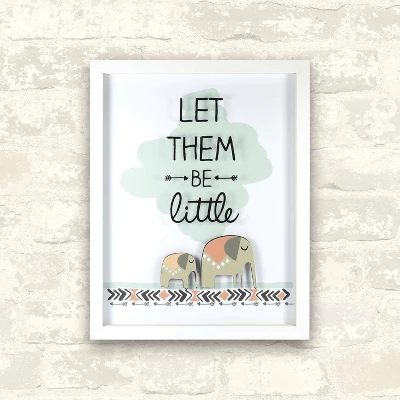 RoomMates Framed Wall Poster Prints Be Little 2 RoomMates Framed Wall Poster Prints Be Little - Image 2