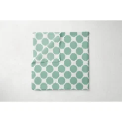 Bacati - Ikat Dots Stripes Mint Grey Neutral 4 Pc Crib Set With 2 Muslin Sswaddle Blankets -Roommates Nursery Outlet Store GUEST 6e35216f 3a98 4a6a b3fa 746d0fe8390d