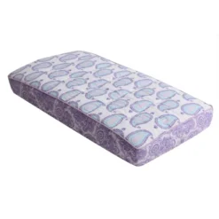 Bacati - Isabella Paisley Aqua/Lilac/Purple Paisley Changing Pad Cover -Roommates Nursery Outlet Store GUEST 6f09491b 26ef 4d01 ac00 86f7f1c5e4c2