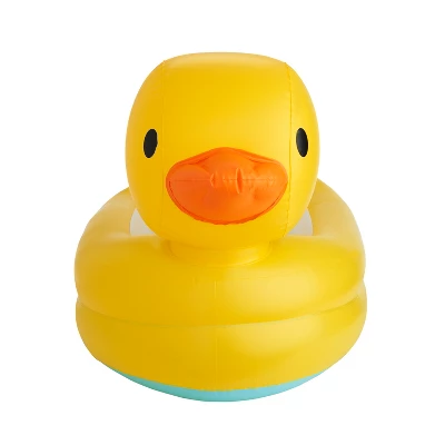 Munchkin White Hot Inflatable Duck Safety Baby Bath Tub 2 Munchkin White Hot Inflatable Duck Safety Baby Bath Tub - Image 2