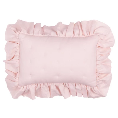 Lambs & Ivy Floral Garden Watercolor/Pink Linen 5-Piece Baby Crib Bedding Set 6 Lambs & Ivy Floral Garden Watercolor/Pink Linen 5-Piece Baby Crib Bedding Set - Image 6