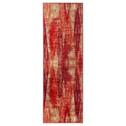 Modern Abstract Washable Non-Slip Indoor Runner Or Area Rug By Blue Nile Mills -Roommates Nursery Outlet Store GUEST 73a8ec6e e62f 4dae 9570 087bd3627f8b
