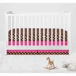 Bacati - Butterfly Pink Chocolate 10 Pc Crib Bedding Set With 2 Crib Fitted Sheets -Roommates Nursery Outlet Store GUEST 74332a4d 17d7 4315 b019 5ee6f3f432d5