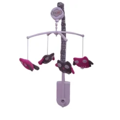 Bacati - Owls In The Woods Pink Fuschia Gray 10 Pc Crib Bedding Set With 2 Crib Fitted Sheets -Roommates Nursery Outlet Store GUEST 756a8a73 b9af 415d 85e3 2e6316197f19