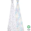 Aden + Anais Organic Swaddles Baby Blankets - 2pk