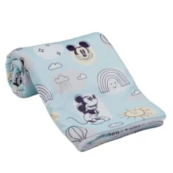 Lambs & Ivy Disney Baby Classic Mickey Mouse Sherpa Baby Blanket -Roommates Nursery Outlet Store GUEST 7657a362 8eb5 4b5a 863b 541072a07dd5