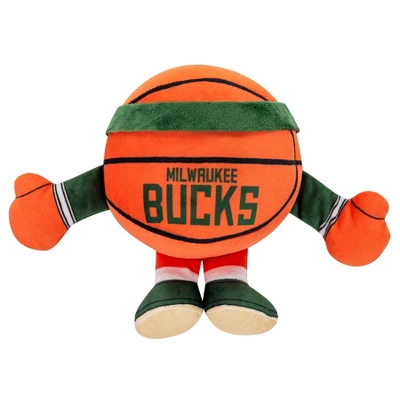 Bleacher Creatures Milwaukee Bucks 8" Kuricha Basketball Sitting Plush 5 Bleacher Creatures Milwaukee Bucks 8" Kuricha Basketball Sitting Plush - Image 5
