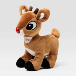Rudolph The Red-Nosed Reindeer 10" Baby Rudolph Light Up Musical Toy