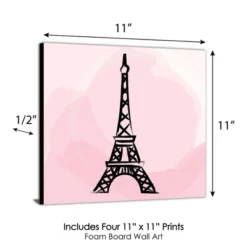 Big Dot Of Happiness Paris, Ooh La La - Kids Room, Nursery Decor And Home Decor - 11 X 11 Inches Kids Wall Art - Set Of 4 Prints 10 Big Dot Of Happiness Paris, Ooh La La - Kids Room, Nursery Decor And Home Decor - 11 X 11 Inches Kids Wall Art - Set Of 4 Prints -Roommates Nursery Outlet Store GUEST 7a86c3b1 0d99 49f9 a593 dd671c41e871