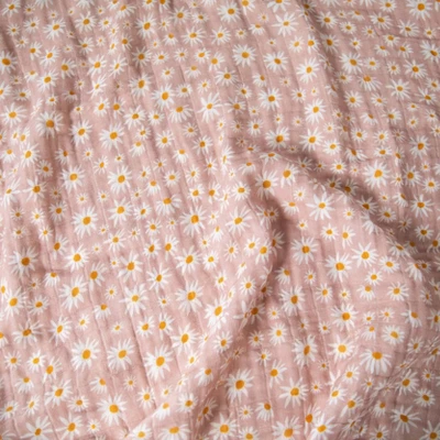 Babyletto Daisy Muslin Swaddle Blanket 4 Babyletto Daisy Muslin Swaddle Blanket - Image 4