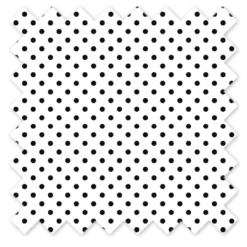 Bacati - Black On White Background Pin Dots 100 Percent Cotton Universal Baby US Standard Crib Or Toddler Bed Fitted Sheet -Roommates Nursery Outlet Store GUEST 7c2f70d6 b4ac 46f1 8807 c1234a769787