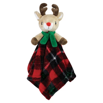 Hudson Baby Unisex Baby Animal Face Security Blanket, White Snowman, One Size 2 Hudson Baby Unisex Baby Animal Face Security Blanket, White Snowman, One Size - Image 2