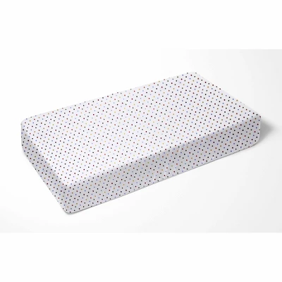 Bacati - Baby & Me Giraffe, Orange/Green/Blue/Red/Brown 3 Pc Crib Bedding Set 2 Bacati - Baby & Me Giraffe, Orange/Green/Blue/Red/Brown 3 Pc Crib Bedding Set - Image 2