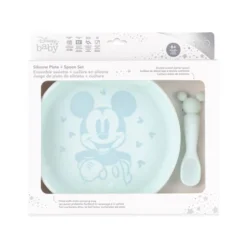 Bumkins 2pc Mickey Mouse Dinnerware Set - Light Blue -Roommates Nursery Outlet Store GUEST 808f1d6f 71ec 47fa a50f 700b8c69ebd1