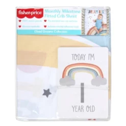 Fisher Price Fisher-Price In The Clouds Photo Op Fitted Sheet -Roommates Nursery Outlet Store GUEST 80f1e0af c0dd 449d 9249 503161ad0e6d