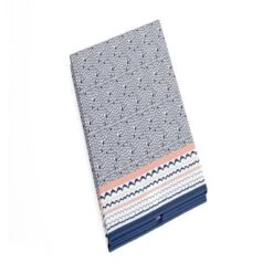 Bacati - Olivia Coral/Navy Collapsible Laundry Hamper -Roommates Nursery Outlet Store GUEST 83617946 6e6f 47fc aece f9bcd75955ba