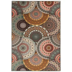 Bohemian Medallion Non-Slip Washable Indoor/ Outdoor Area Rug By Blue Nile Mills 9 Bohemian Medallion Non-Slip Washable Indoor/ Outdoor Area Rug By Blue Nile Mills -Roommates Nursery Outlet Store GUEST 8452d70f 78fd 402e 9646 56676232e917
