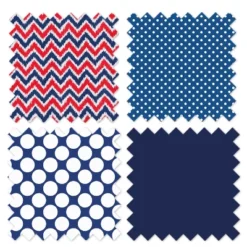 Bacati - MixNMatch Navy/Red White Changing Pad Cover -Roommates Nursery Outlet Store GUEST 868ee4ee 8931 4713 89d8 b40039a0ac6f