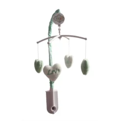 Bacati - Love Gray Mint 10 Pc Crib Bedding Set With 2 Crib Fitted Sheets -Roommates Nursery Outlet Store GUEST 874b93a4 ab05 46d5 806b 74fd7f06bb43